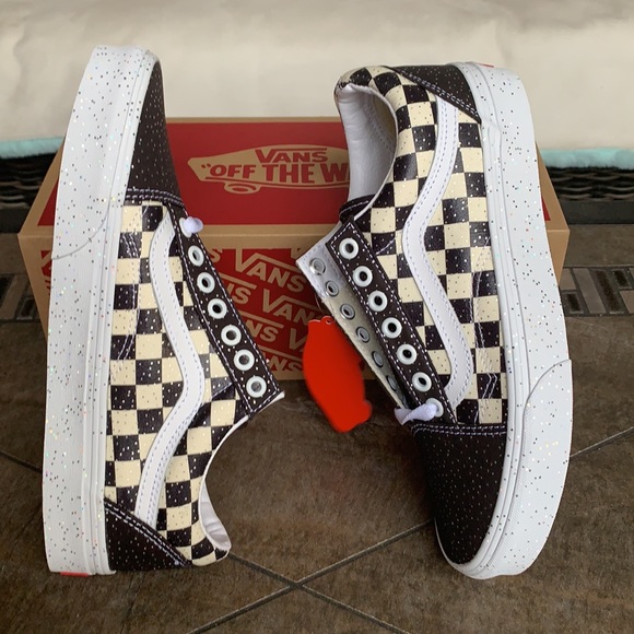 VANS OLD SKOOL CONFETTI BLACK/TRUE WHITE WMNS - Picture 6 of 15